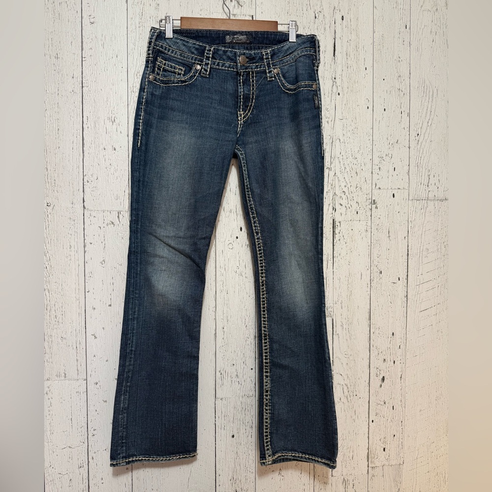 Silver Jeans Dark Blue Bootcut Denim